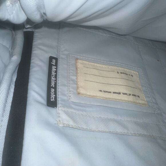 Moleskine Classic Boreal Blue Backpack Minimalist Laptop Travel Bag ID - Picture 10 of 14